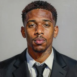a detailed painting of tyler the creator