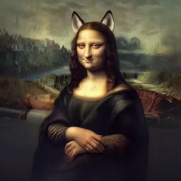 Husky face , full body monalisa pose, 4k , highly detailed, cinematic lightening, atmospheric ,by artgerm; wayne reynolds art station; cinematic quality character render; ultra high quality model; production quality cinema model