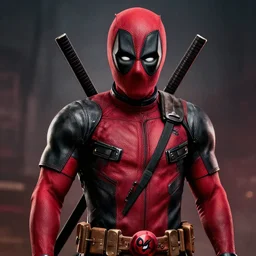 ultra detailed movie poster for deadpool, highly detailed, in the style of peter mohrbacher, dramatic lighting and composition, octane render, trending on artstation, concept art 8 k