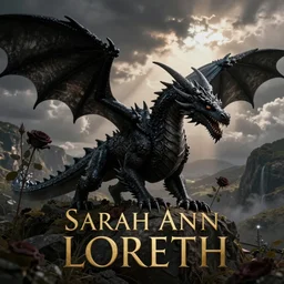 black rose dragon by sarah ann loreth