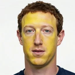 yellow and porous skin, Mark Zuckerberg has bright yellow and porous looking skin, yellow skin, pourous skin