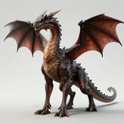 concept art, full image of a standing four - legged western - style dragon, image of a dragon, photo of a standing dragon, four - legged standing western - style dragon, full image, ( stylized, artgerm, artstation, hd, cgsociety, cgi, realistic, dramatic, cinematic, artistic, trending, detailed )