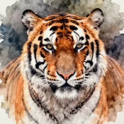 tiger rose, intricate watercolor painting by john singer sargent