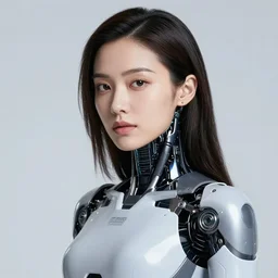 portrait photo of a beautiful female ( ( ( ( ( ( ( ( ( ( ( ( ( ) ) ) ) ) ) ) ) ) cyborg