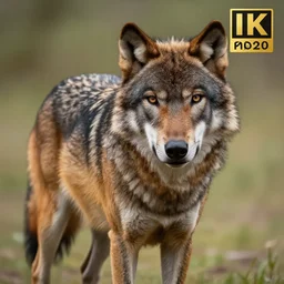 professional photograph of a deep brown and gray wolf, high quality, hd, 8 k, 4 k, magnificent, award - winning, nature, nature photography, awe - inspiring, highly detailed, amazing