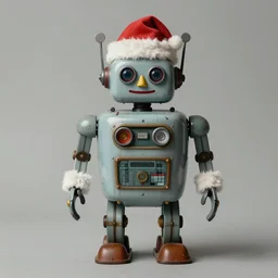 ( ( ( ( ( 1 9 5 0 s robot knome santa clause. muted colors. ) ) ) ) ) by jean - baptiste monge!!!!!!!!!!!!!!!!!!!!!!!!!!!!!!