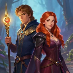 beautiful and vivid ross tran and rebecca guay fantasy portrait of a time wizard. trending on artstation 8k hq