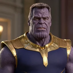 Jim Carrey as Thanos::very detail, 4K, quality super realistic