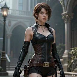 Anya Taylor-Joy as Bayonetta 8k hyperdetailed photorealism HDR
