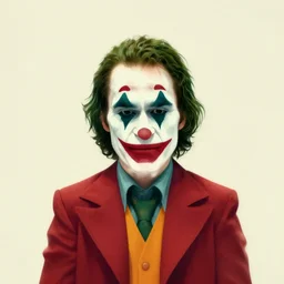 minimalist movie poster, tom brady joker, minimalism, fanart, retro
