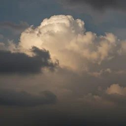 fuzzy cloud, digital art