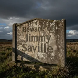 beware of jimmy saville sign