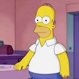 A still of homer simpson in Psycho (1960)