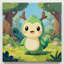 painting acrylic wonderland yoshi kurbi dofus 3 d real