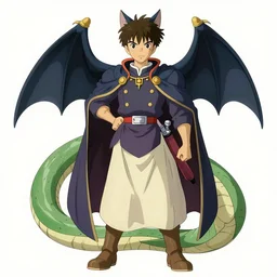 cat - dragon victorian era by miyazaki hayao manga style symmetrical concept art, super - resolution, ultra - hd, 1 0 8 0 p,