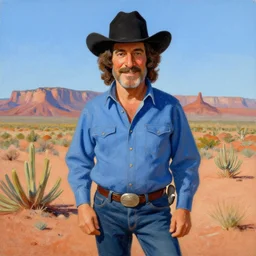 bob ross painting of arizona mountains mesa phoenix desert landscape