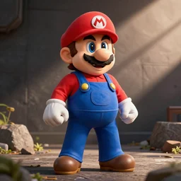 bad super Mario cosplay photo, comic con