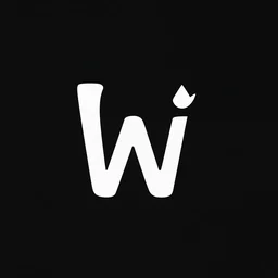learning app logo, big letters, simple, modern, high contrast, aesthetic