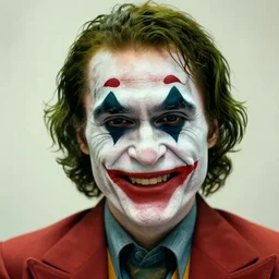 willem dafoe as the joker, big smile, grotesque, horror, high details, bright colors, striking, intricate details, by vincent di fate, artgerm julie bell beeple, 1 9 8 0 s, inking, vintage 8 0 s print, screen print