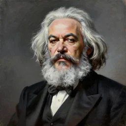 karl Marx painting by alex grey in the style of cosmic christ by alex grey