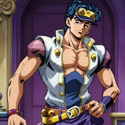 spamton in an episode of jojo's bizarre adventure ( 2 0 1 8 ), 1 0 8 0 p, ultra realistic