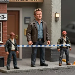 drunk mel gibson arrest diorama.