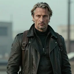 Mads Mikkelsen as Solid Snake in Metal Gear Solid (2022), high quality 4k