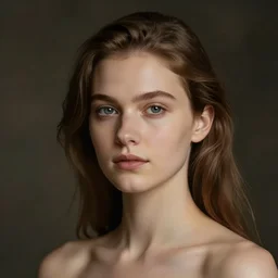 photo of young woman by elsa beskow