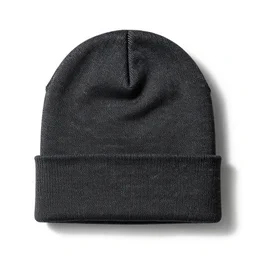 marble beanie, commercial catalog photo, isolated on a pure white background, centered, entire object in frame, sharp focus, soft studio lighting
