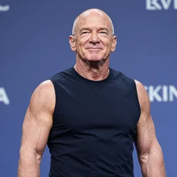 very muscular jeff bezos