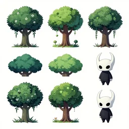 game assets ,Ori and the blind forest, SOTN, wonder boy, dead cells, hollow knight Portrait of a trees side scrolling, inside a castle library, castle library, loot of books,  Neon Lights, Subject in Middle, Rule of Thirds, 4K, Retrofuturism, Studio Ghibli, Simon Stålenhag