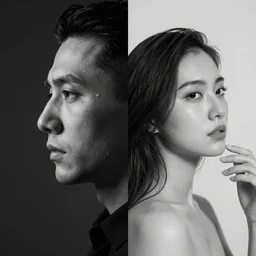duality in black and white