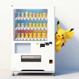 pikachu vending machines