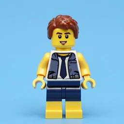lego minifigure Patrick Bateman