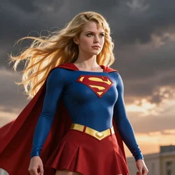 supergirl as a super saiyan