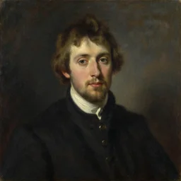 aristocrat portrait, night, ilsted and vrubel, oil on canvas