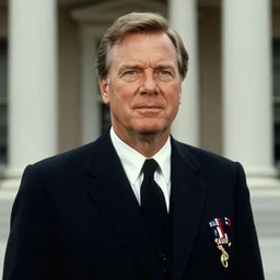 kurtwood smith as gerald ford, still from the movie the president