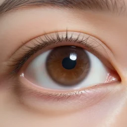 macro photo of a human eye, macro photography, high quality, 4 k,