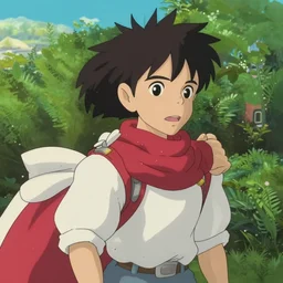 still image from the new studio ghibli animated film'thalassophobia'