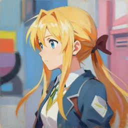greg manchess portrait painting of violet evergarden as overwatch character, medium shot, asymmetrical, profile picture, organic painting, sunny day, matte painting, bold shapes, hard edges, street art, trending on artstation, by huang guangjian, gil elvgren, ruan jia, greg rutkowski, gaston bussiere