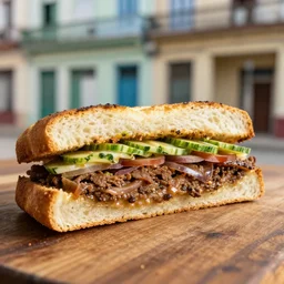 a cuban sandwich in cuba