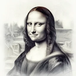 keanu reeves portrait in leonardo davinci style sketch