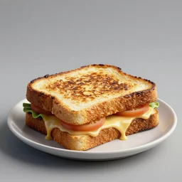 A grilled cheese cryptid, 4k ultrarealistic render