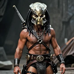 film still of Dolph Lundgren as Dutch in Predator, 4k