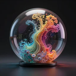 point cloud, volumetric, abstract symbolism, particles, bubble chamber, houdini, generative art, physical, cinematic lighting, gmunk, complementary palette