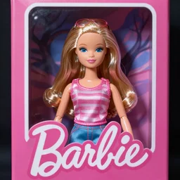 a barbie girl in a barbie world, life in plastic, its fantastic, 4 k, hyperrealistic, painterly, unreal engine, eerie lighting, creepy shadows, night time