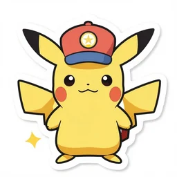 cute miss mascot moyade moyade jellicent pokemon sticker art, cronobreaker, beeple game icon