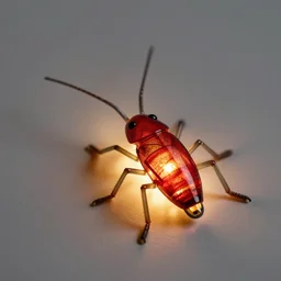 a cockroach christmas light, photography, highly detailed, high quality, 8 k, soft lighting,