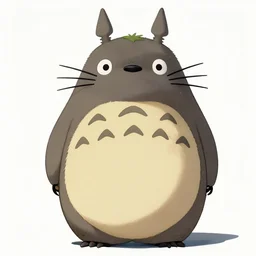 real life totoro, portrait, highly detailed, digital painting, artstation, concept art, sharp focus, illustration, by Evgeny Lushpin