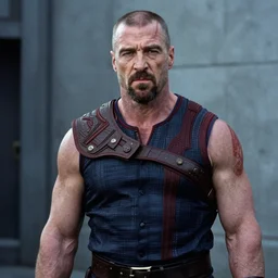 a photo still of walter white as kratos, portrait, medium shot, ektachrome, f / 2. 8